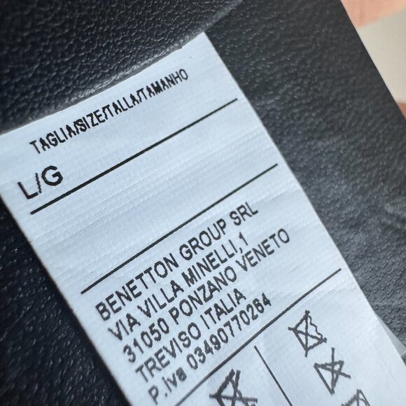 Sisley Bamboo Buckle Black Wide Belt 30-34" - Picture 6 of 6